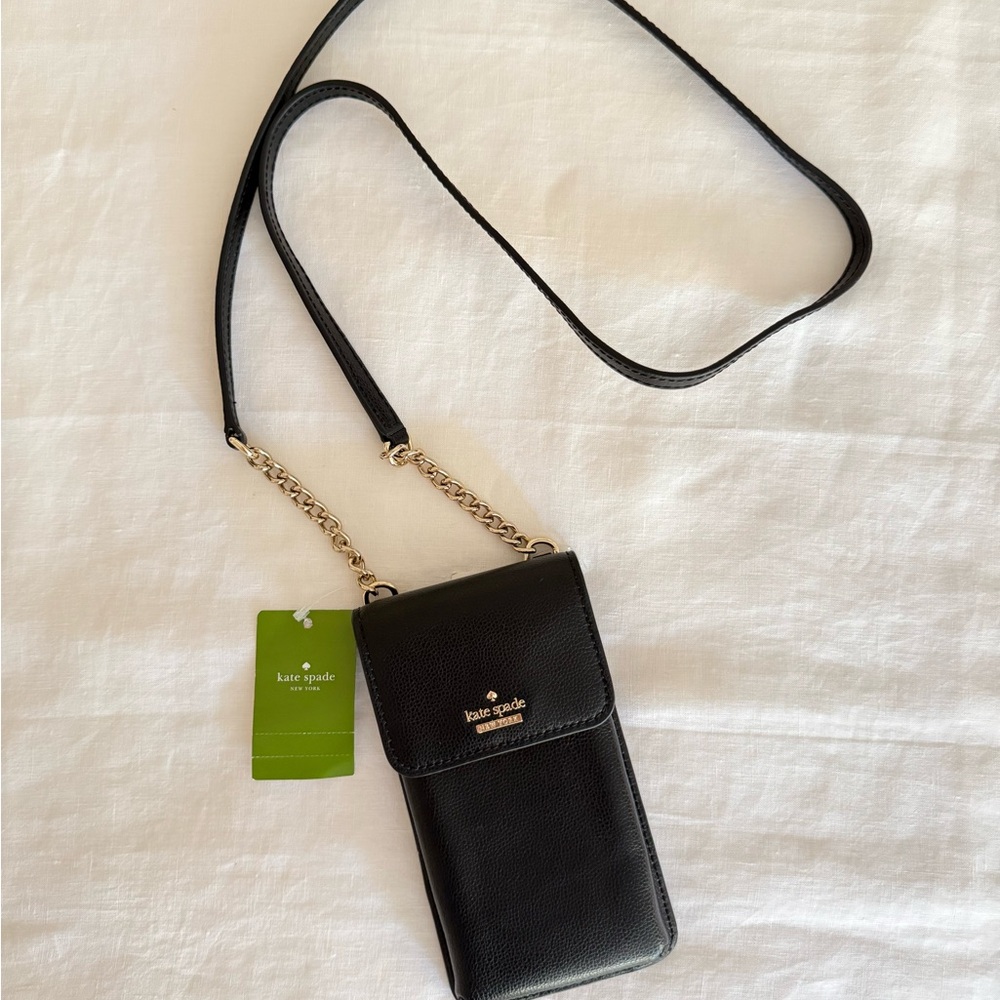 Kate Spade North South Leather Crossbody Bag